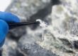 asbestos surveys Chrysotile asbestos fiber close up.