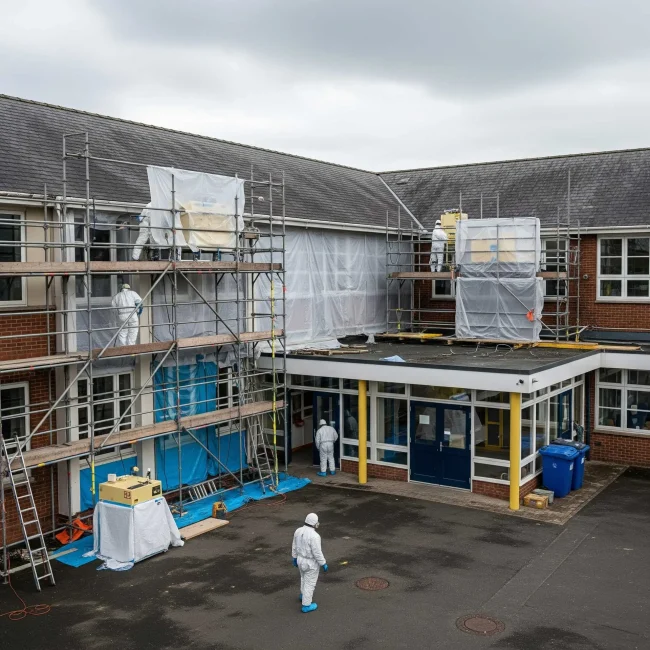 asbestos testing removals in schools essex england