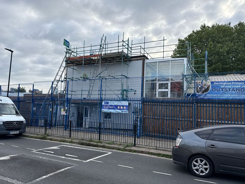 school east london asbestos refurbishment survey
