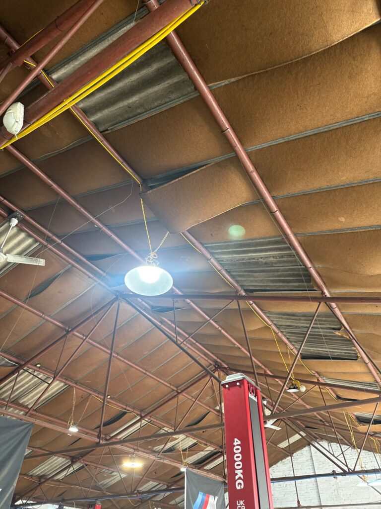 asbestos management survey barking garage 1