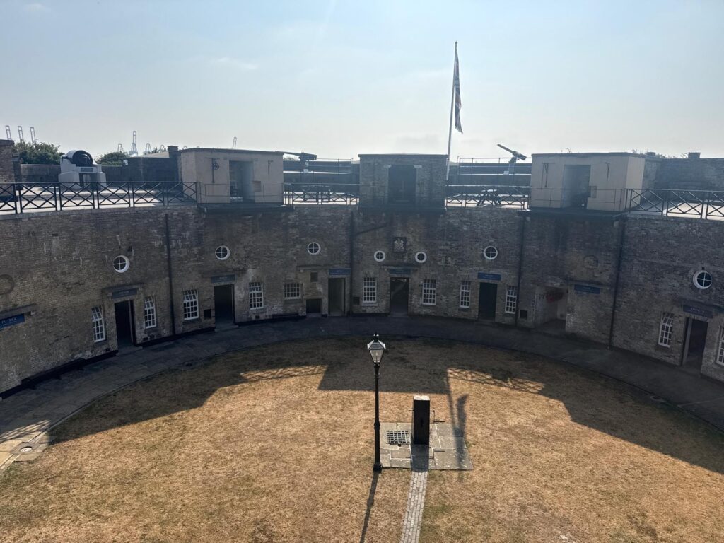 asbestos management survey redoubt fort harwich essex
