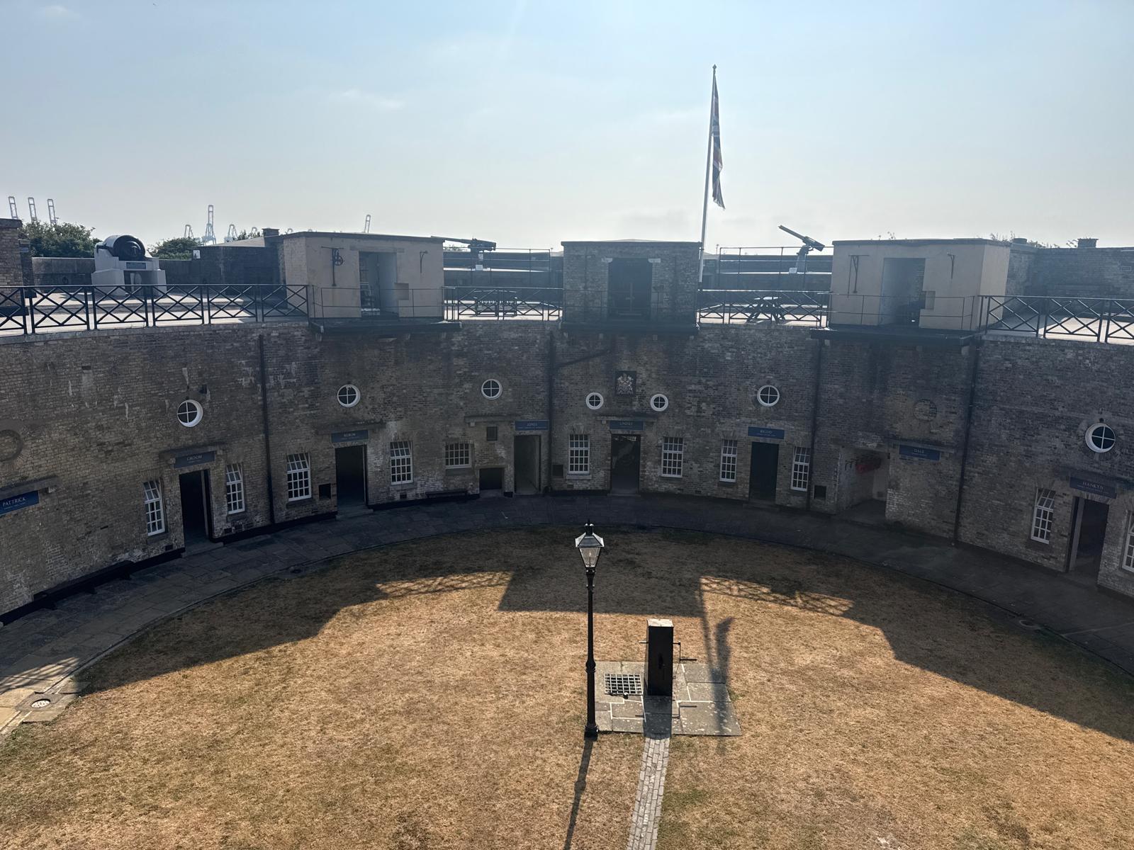 asbestos management survey redoubt fort harwich essex
