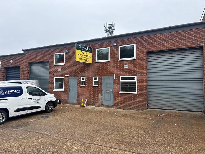 asbestos management survey 2 commercial units maldon essex